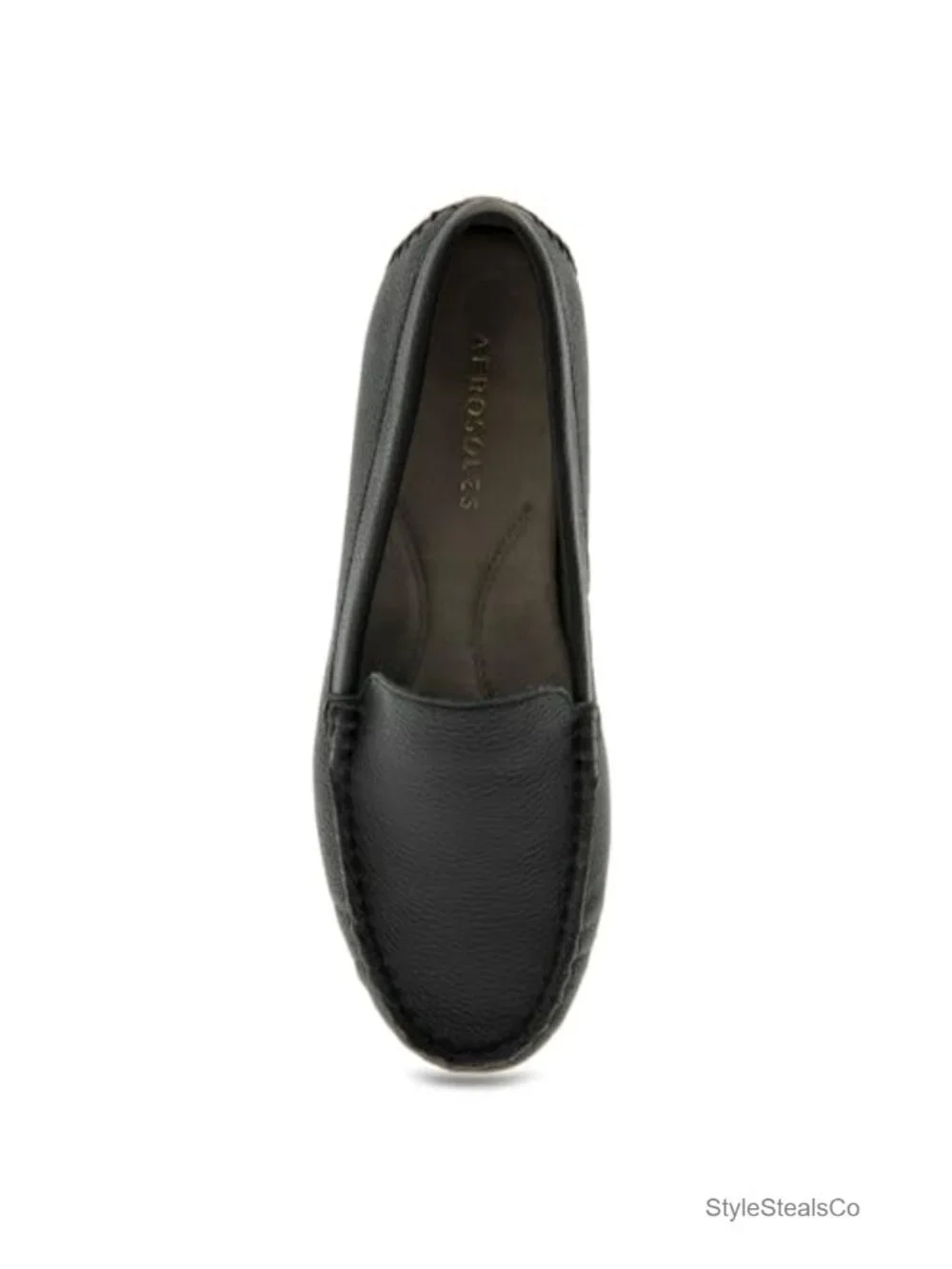 Genuine Leather Loafers with Tassel - Flat Heel Cushioned